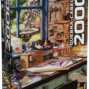 Quebra Cabeça 2000 Peças Ateliê -Grow