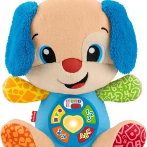 Fisher-Price Aprender e Brincar Brinquedo para Bebês Cachorrinho Aprende Comigo para crianças a partir de 6 meses