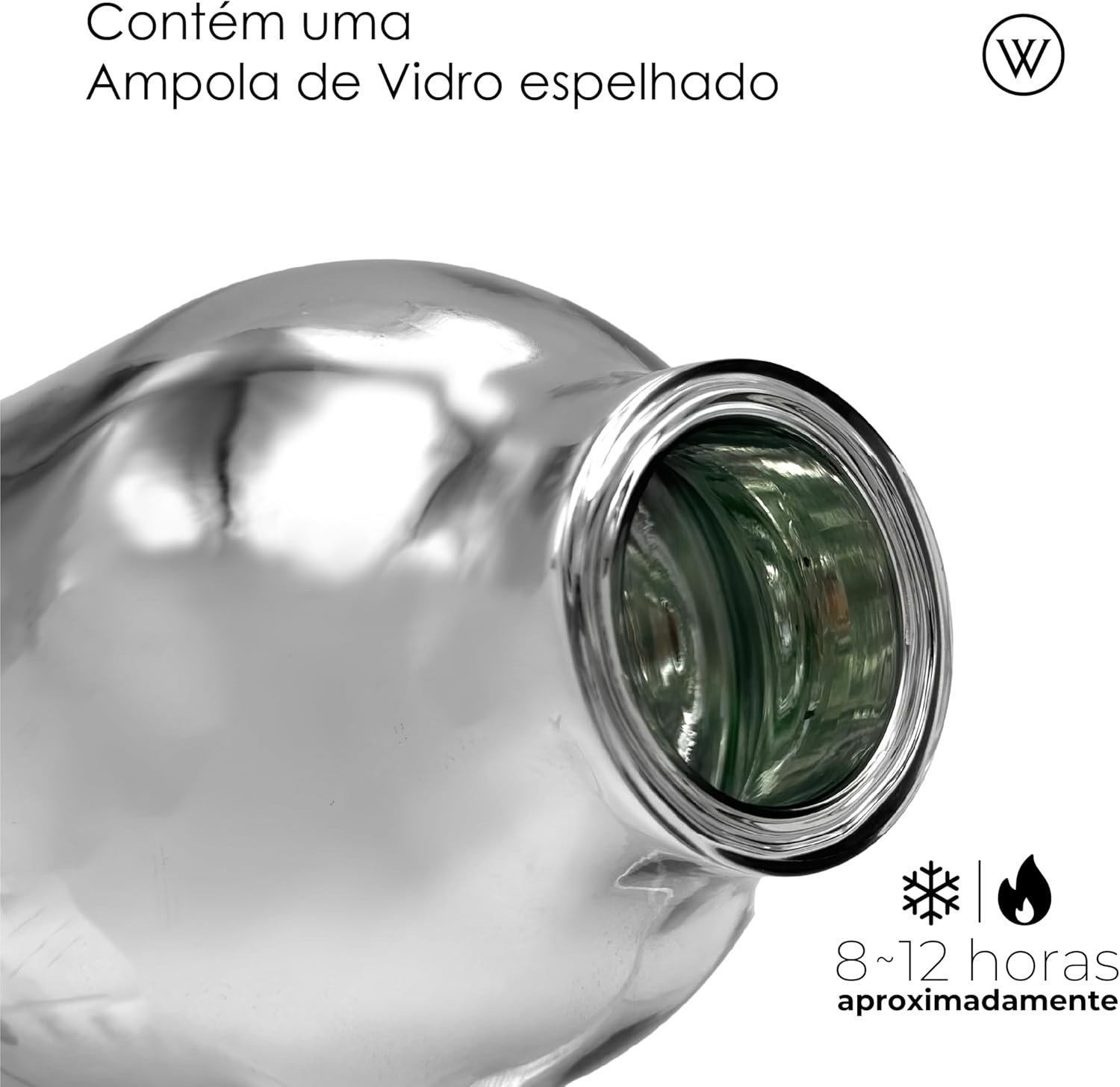 WOLFF Garrafa Térmica de Plástico Bird Nude 1L - Enxoval - Organização - Decoração - Cozinha - Mesa Posta - Utilidades Domésticas - Perfeita Para Café e Chá - Imagem 4