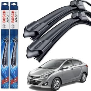 Palheta Limpador Parabrisa Bosch Aerofit Par de Palheta Limpadora Dianteiro Original Hyundai Hb20s 2013 2014 2015 2016 2017 2018 2019