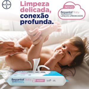 Bepantol Baby Kit 576 Lenços Umedecidos,12 Pacotes com 48 Unidades