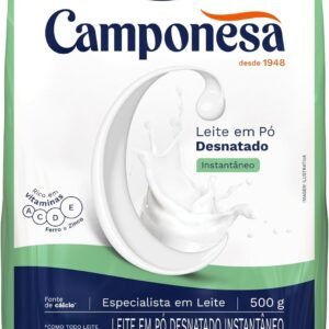 Camponesa – Leite em Pó Desnatado Instantâneo Rico em Vitaminas 500g