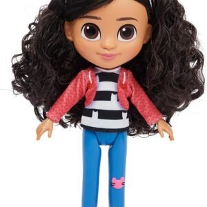 SUNNY, Gabby’s Dollhouse, Boneca Gabby, Orelhas de Gato Removíveis – 20cm