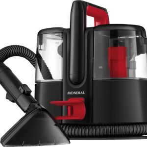 MONDIAL Extratora e Higienizadora Portátil Deep Cleaner I, Preto/Vermelho, 1650W, 220V – EXP-01-R MONDIAL Extratora e Higienizadora Portátil Deep Cleaner I, Preto/Vermelho, 1650W, 220V – EXP-01-R