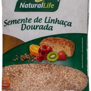 Semente de Linhaça Dourada Natural Life – 200g