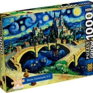 Quebra-Cabeça 1000 Peças MINI – NOITE ESTRELADA 2.0 – Grow Quebra-Cabeça 1000 Peças MINI – NOITE ESTRELADA 2.0 – Grow