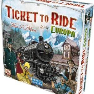Galápagos, Ticket to Ride: Europa, Jogo de Tabuleiro para Família, 2 a 5 jogadores, 30 minutos por partida.