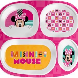 Tuut Prato com Divisória de Melamine Disney Minnie – Produto Oficial Tuut Prato com Divisória de Melamine Disney Minnie – Produto Oficial