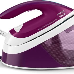 Ferro de Passar PerfectCare Compact Essential Philips Walita Rosa 1800W, 110v – GC6842/32