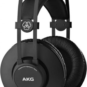FONE DE OUVIDO PROFISSIONAL AKG K52 PT Preto Grande