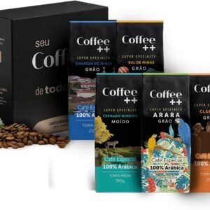 Kit 5 Pacotes Café Especial Em Grãos Coffee Mais – 5 x 250g