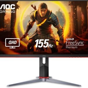 Monitor Gamer AOC HERO QUAD 27″ 155Hz QHD 1440p 1ms AMD FreeSync Q27G2