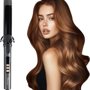 Modelador de Cachos 32mm com Revestimento Cerâmico, Controle Digital de Temperatura 140–220 °C, Aquecimento Rápido, Cabo Giratório 360°, Bivolt 110–240 V