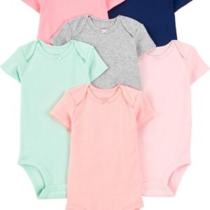 Body Pacote com 6 bodies sem mangas Simple Joys by Carter’sMeninas
