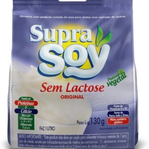 Alimento em Pó Suprasoy Sem Lactose Original Sachet – 130g