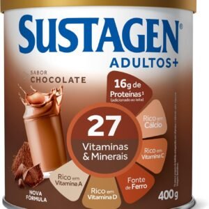 Complemento Alimentar Sustagen Adultos+ Sabor Chocolate – Lata 400g