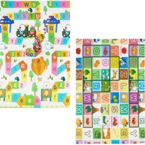 Tapete Infantil Tatame Emborrachado Dupla Face ABC Maxi Baby
