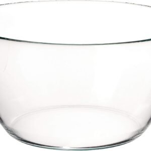 Bowl Vidro Grande Tropical Saladeira Tigela Servir Mesa Posta Cozinha 4750ml Ruvolo