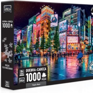 Toyster – Quebra-cabeça: Tóquio Neon – 1000 peças – Game Office Toyster – Quebra-cabeça: Tóquio Neon – 1000 peças – Game Office