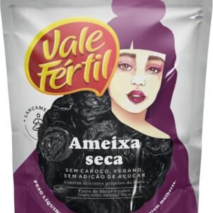 Ameixa seca sem semente Vale Fértil Sachê 80g