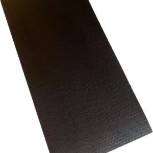 Colchonete Eva Tapete Yoga Exercícios 100cm x 50cm x 10mm Preto