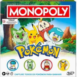 Monopoly Pokémon Edition Jogo de Tabuleiro
