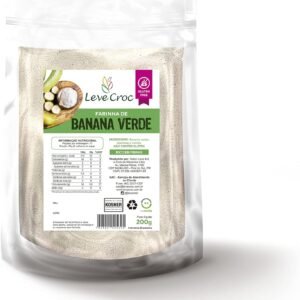 Farinha sem glúten de Banana verde Leve Croc 200g