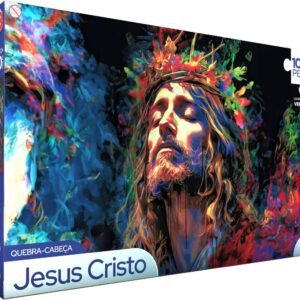 GGB Plast Quebra-Cabeça Jesus Cristo 1000 Peças