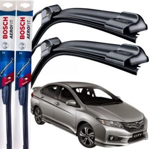 Palheta Limpador Parabrisa Bosch Aerofit Par de Palheta Limpadora Dianteiro Original H City 2015 á→2017