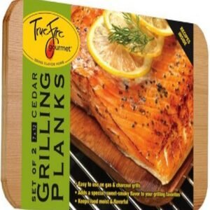 TrueFire Gourmet TFplanks12-2 tábua de churrasco de cedro, pacote com 2, 18 x 30 cm