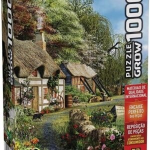 Quebra-Cabeças Casa no Lago 1000 Peças Grow