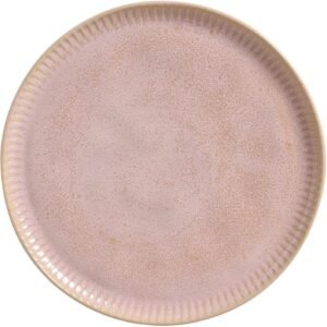 Porto Brasil Conjunto com 6 Pratos Raso Linhas Litchi 27,5cm