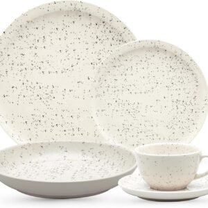 Oxford Aparelho De Jantar 20 Peças Flat Chuvisco