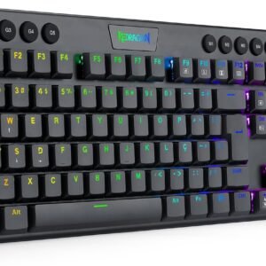 Teclado Mecânico Redragon Horus, c/Cabo 1,5m, USB, RGB, Switch Marrom, ABNT2 Preto – K619-RGB (PTBROWN) Teclado Mecânico Redragon Horus, c/Cabo 1,5m, USB, RGB, Switch Marrom, ABNT2 Preto – K619-RGB (PTBROWN)