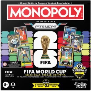 Jogo de Tabuleiro Monopoly Panini Prizm: Copa do Mundo FIFA