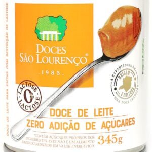 Doce de leite zero lactose zero açucar 345g