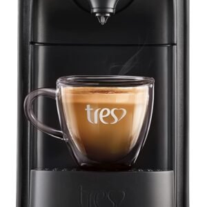 3 Corações TRES Cafeteira Espresso e Multibebida Passione Preta – 127V
