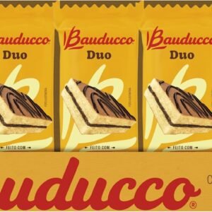 Display Bauducco Bolinho Duo Chocolate 27g – 15 unidades
