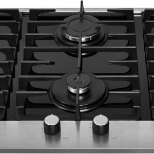 FISCHER COOKTOP À GÁS 5 BOCAS PLATINIUM MESA VIDRO PRETO 33810-92122