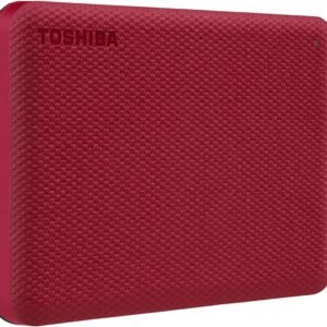 TOSHIBA HD Externo Portátil 2TB Canvio Advance USB 3.0 Vermelho – HDTCA20XR3AA TOSHIBA HD Externo Portátil 2TB Canvio Advance USB 3.0 Vermelho – HDTCA20XR3AA