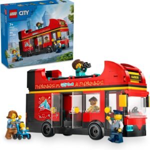 LEGO City Great Vehicles Ônibus Panorâmico Vermelho 60407