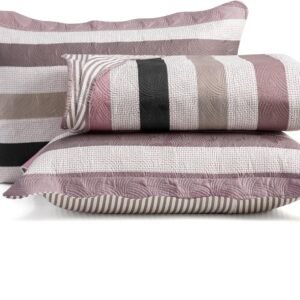 Kit Colcha Bouti Queen 03 Peças Dupla Face Teka