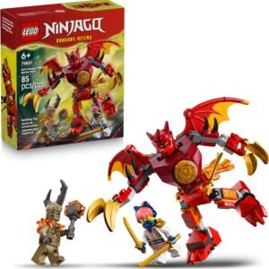 LEGO NINJAGO Pack de Combate Dragão Meca do Kai; Brinquedo Meca 71851
