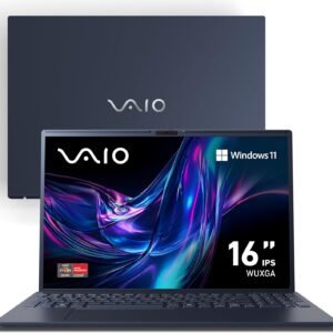 Notebook VAIO FE16 AMD Ryzen 5-5625U Windows 11 Home 32GB RAM 512GB SSD Wi-Fi 6 Tela 16” IPS WUXGA Antirreflexo – Cinza Grafite – VJFE69F11X-B1011H – Permite upgrade de memória RAM e SSD