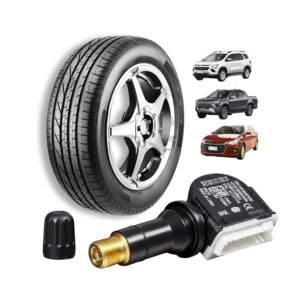 Sensor de Pressão Automotivo TPMS Gm Onix Cobalt S10 Cruze Prismal, 0-10 Bar, Elétrico, com Conector, Medição de Pressão de Pneu