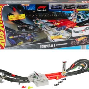 Hot Wheels Racing Pista de Brinquedo Grande Prêmio para crianças a partir de 5 anos