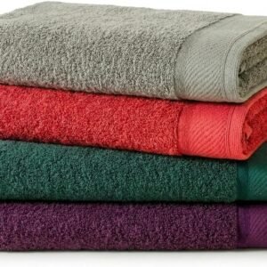 4 Toalhas De Banho Gigante Gramatura 500 G/m² Grossa Felpuda Eleganz (Multicolorido)