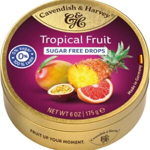 Cavendish & Harvey Bala Ale Sugar Free Drops Sabor Tropical Fruit 175G