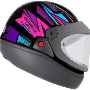 EBF Capacete Automatico Style 56/Pto/Azul