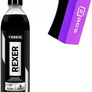 Rexer Restaurador de Pneus Profissional, 500ml, com Aplicador Zacs, Brilho, Toque Seco, Resistente à Água